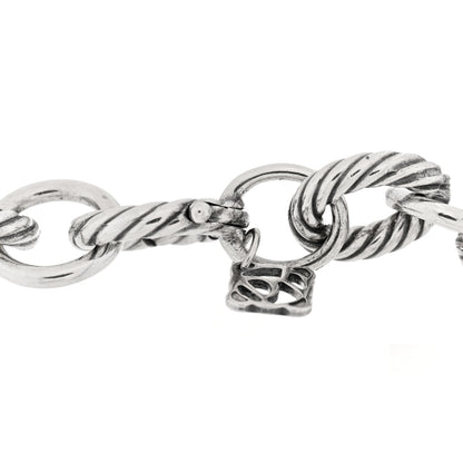 David Yurman Sterling Silver 10mm Medium Oval Link Bracelet 3 of 3