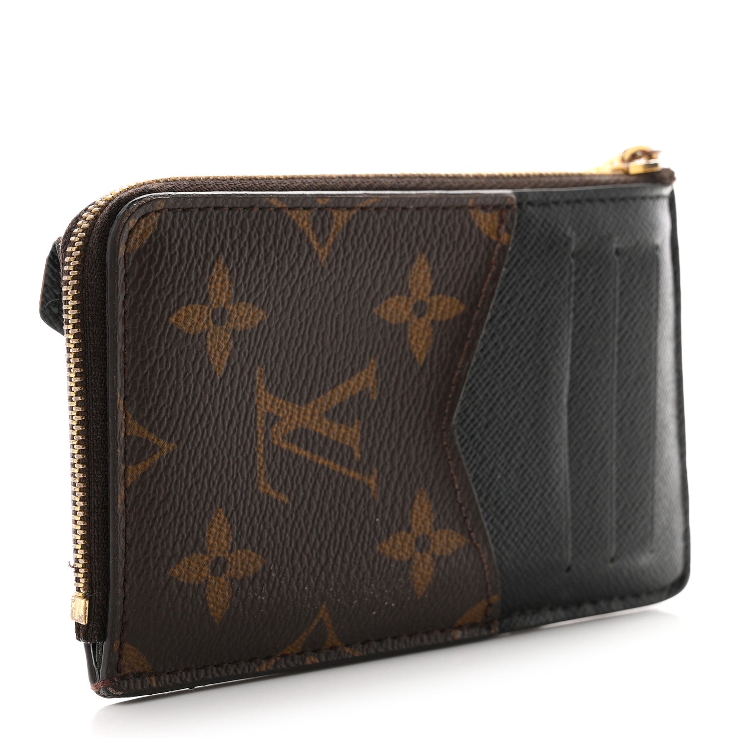 Louis Vuitton Monogram Recto Verso Card Holder Black 3 of 6