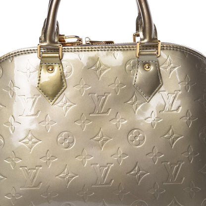 Louis Vuitton Vernis Alma PM Bronze 17 of 19
