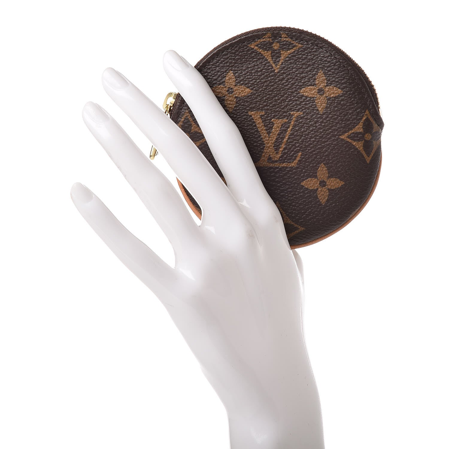 Louis Vuitton Monogram Round Coin Purse 2 of 9