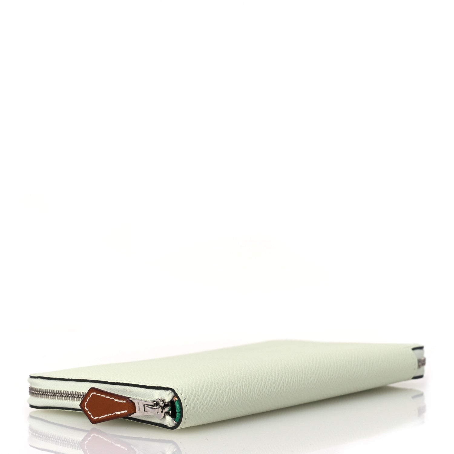 Hermes Epsom Silk'In Wallet Vert Fizz 4 of 11