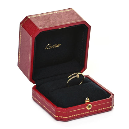 Cartier 18K Yellow Gold Small Juste Un Clou Ring 58 8.25 5 of 5