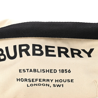 Burberry Canvas Horseferry Print Medium Sonny Bum Bag Natural Black 7 of 9