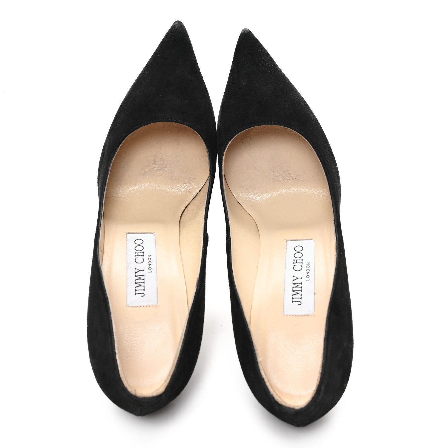 Jimmy Choo Suede Anouk 120 Pumps 37 Black 2 of 10