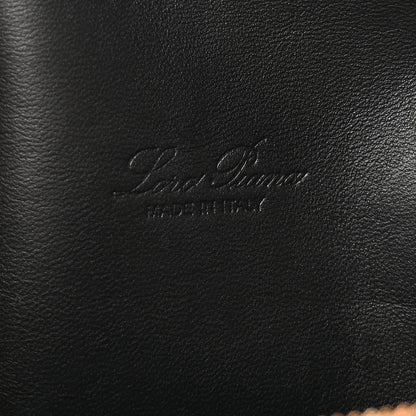 Loro Piana Grained Calfskin L19 Extra Pocket Pouch Black 6 of 9