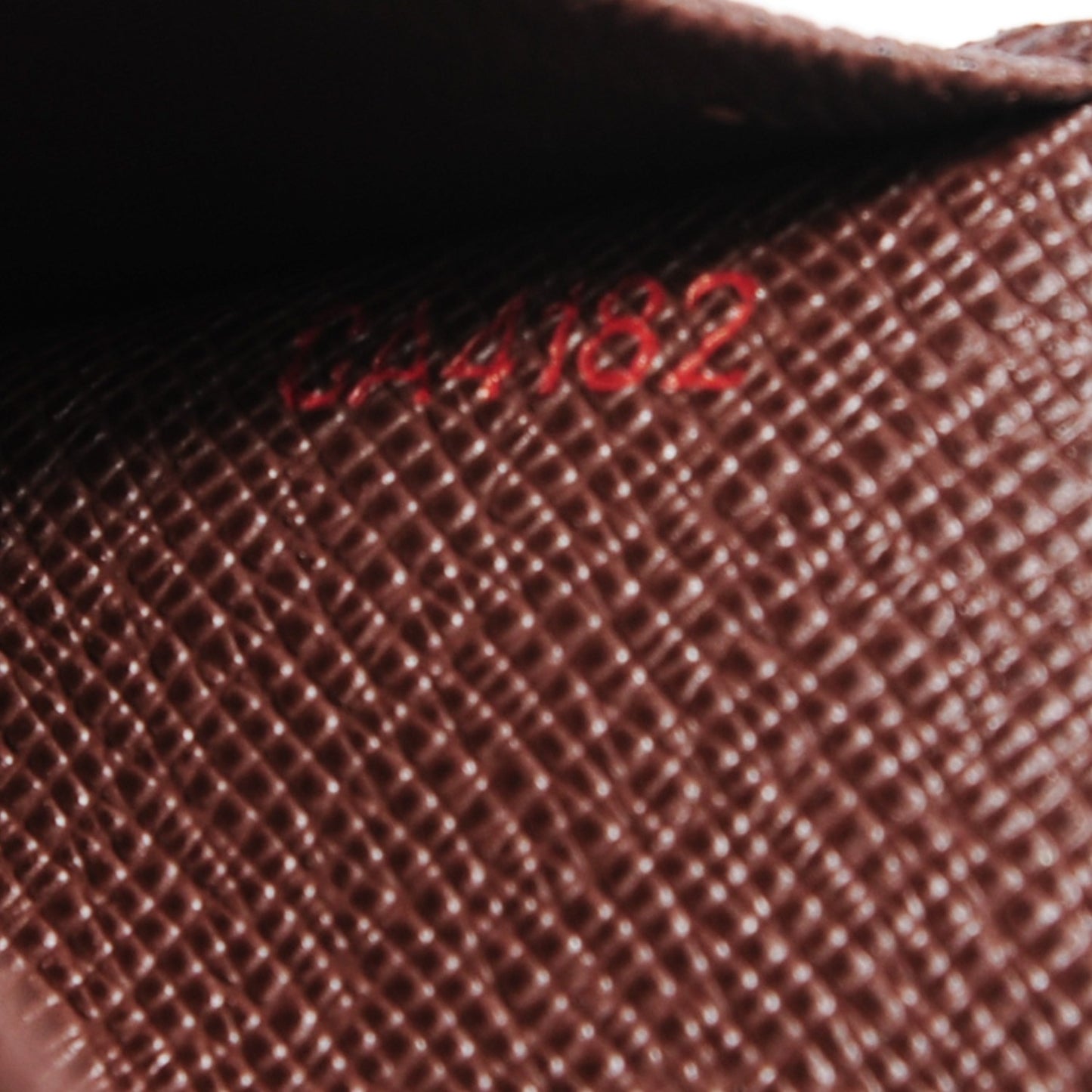 Damier Ebene Business Card Holder