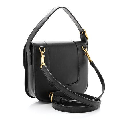 Valentino Garavani Calfskin Supervee Top Handle Crossbody Bag Black 3 of 13