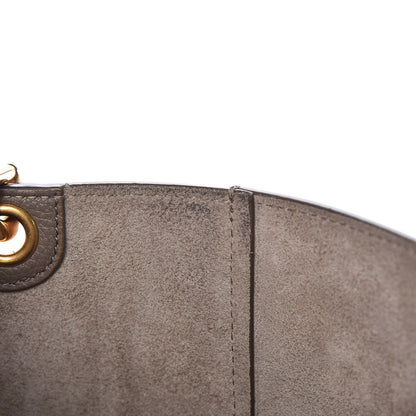 Celine Soft Grained Calfskin Small Sangle Bucket Bag Taupe 11 of 15