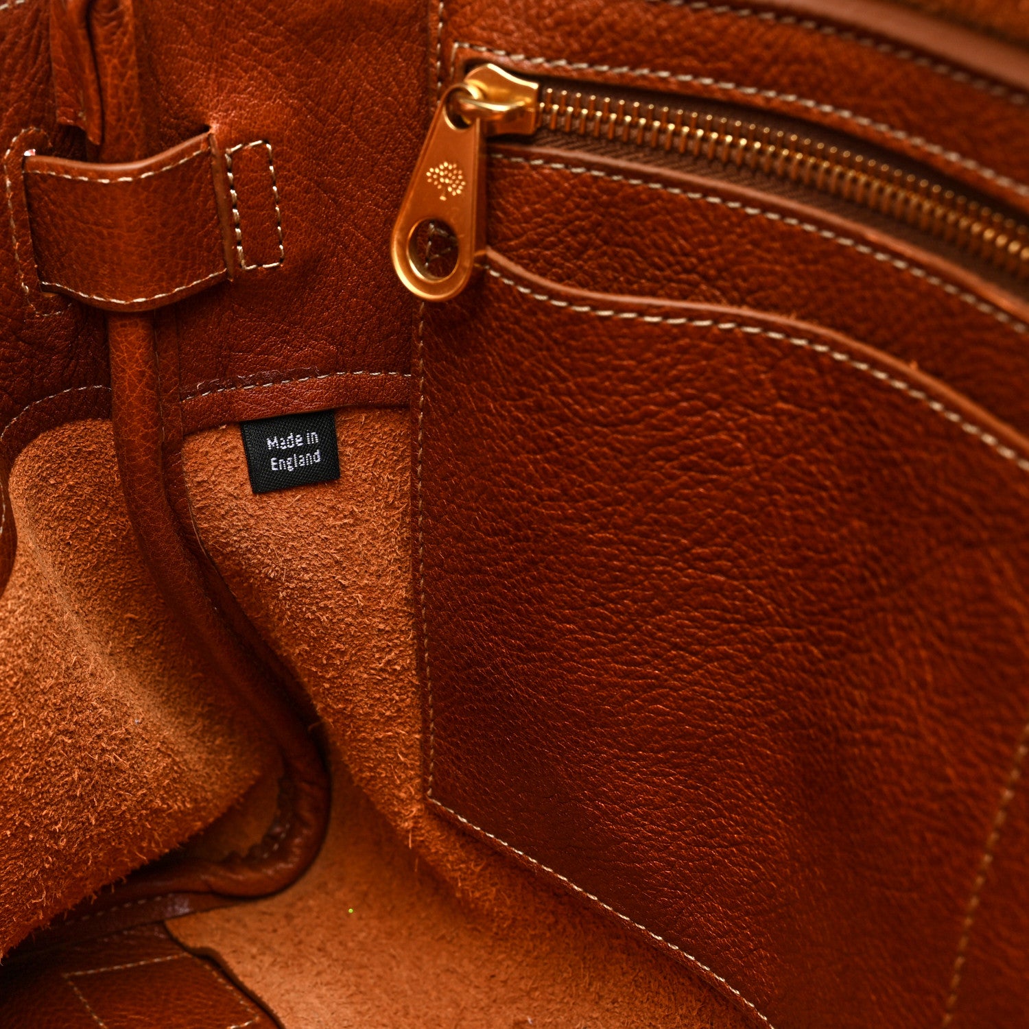 Mulberry Natural Vegetable Tanned Bayswater Oak 6 of 9