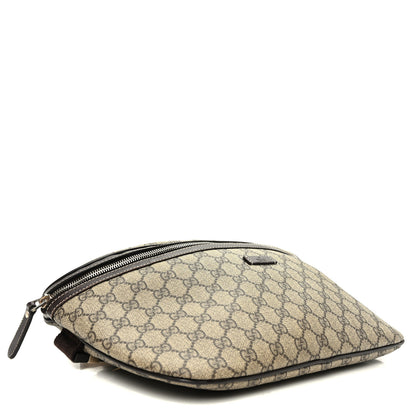 Gucci GG Supreme Monogram Belt Bag Dark Brown 4 of 9