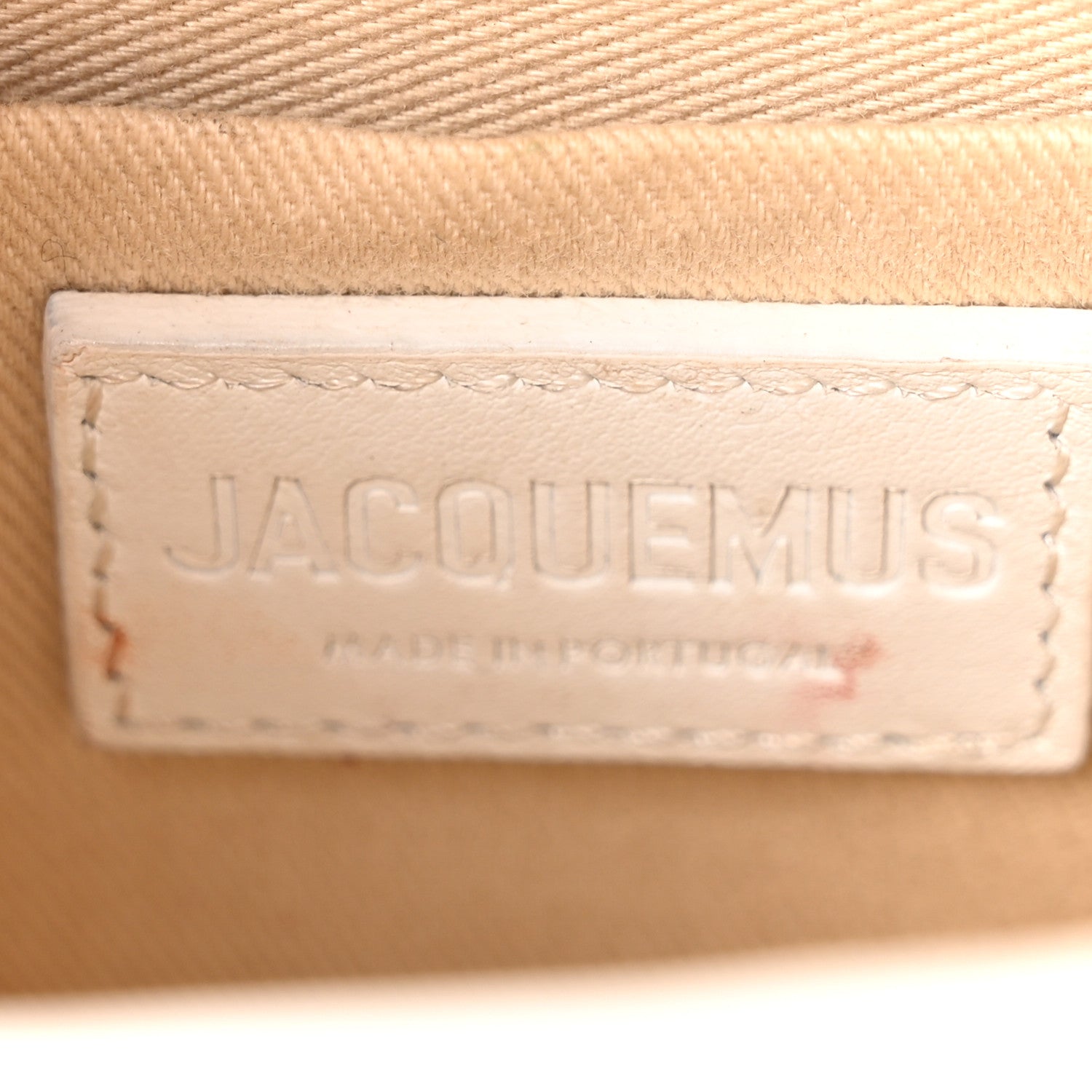 Jacquemus Smooth Calfskin Le Chiquito Moyen White 6 of 9