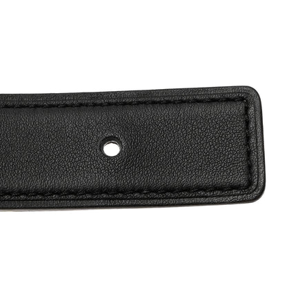 Hermes Swift Epsom 24mm Belt Strap 85 34 Black Etoupe 7 of 8