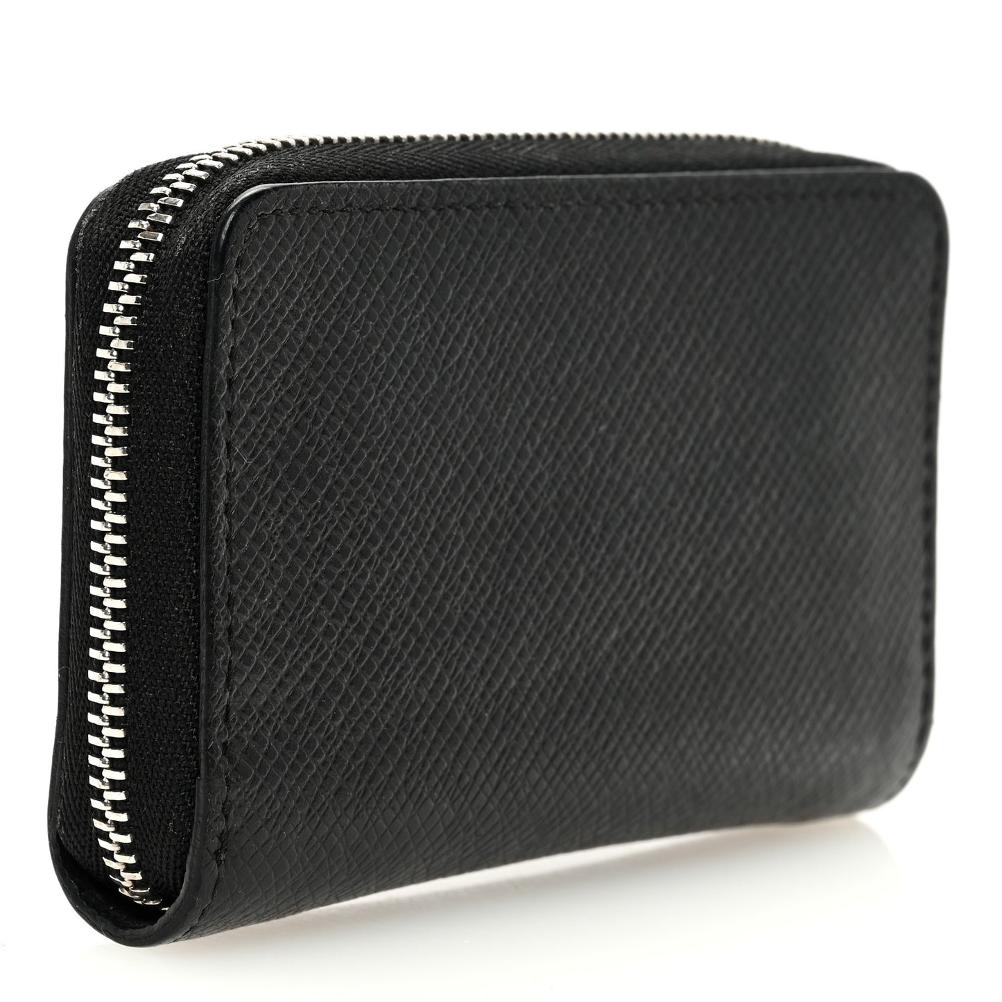 Taiga Zippy Coin Purse Vertical Black