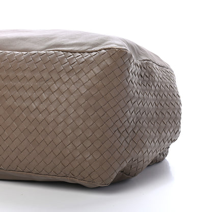 Bottega Veneta Nappa Intrecciato Large Knot Hobo New Steel 11 of 11