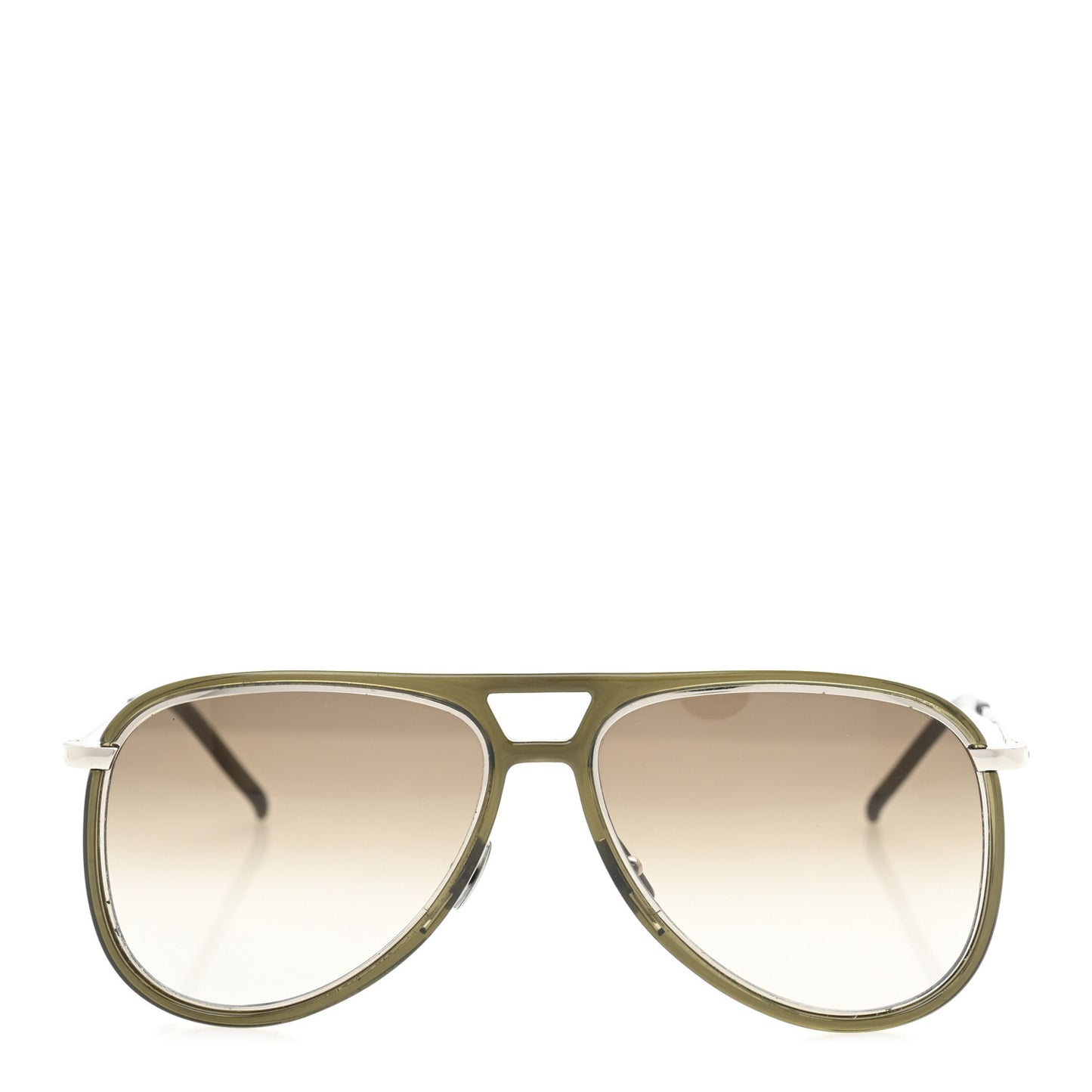 Metal Aviator Classic 11 Rim Sunglasses Grey