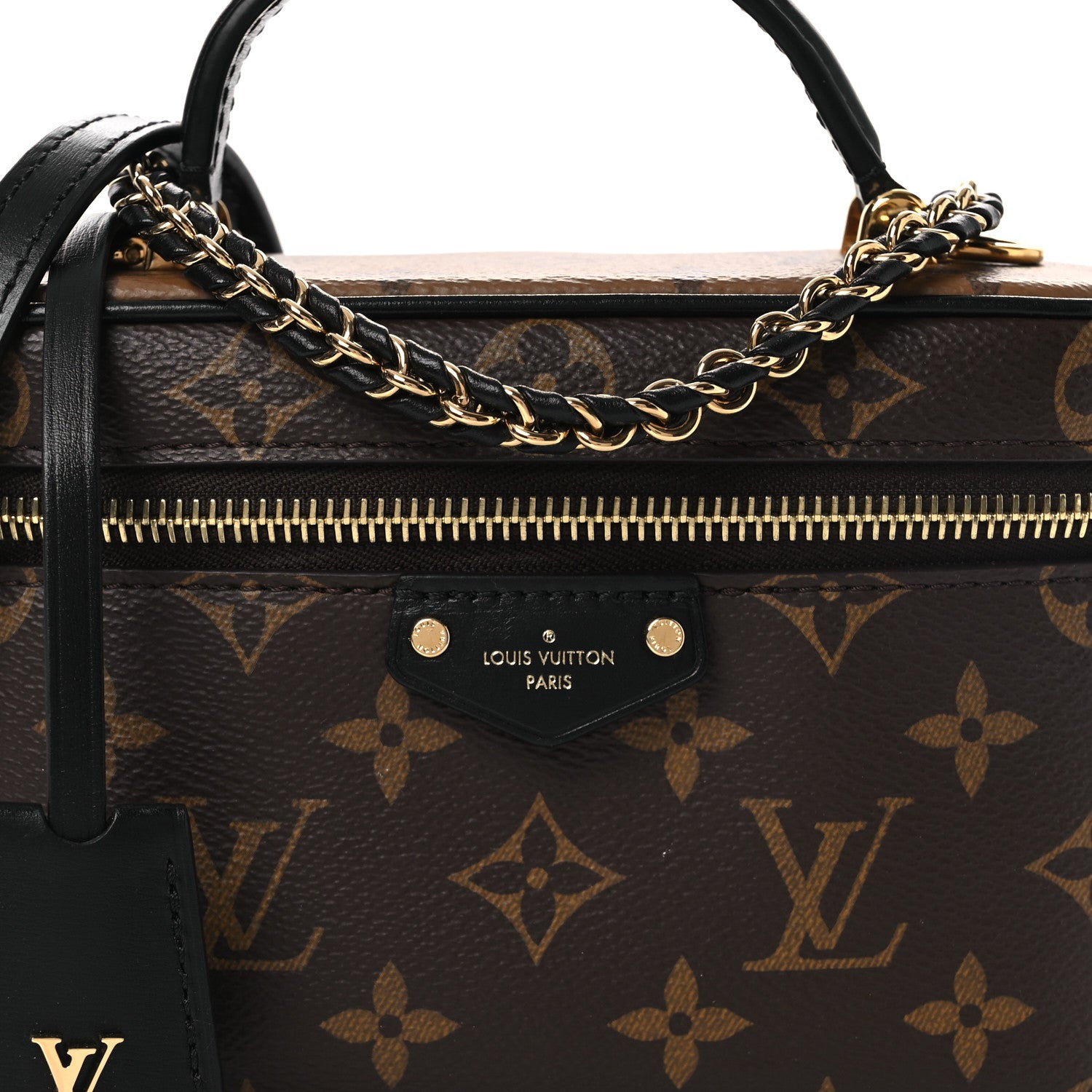 Louis Vuitton Reverse Monogram Vanity Chain Pouch 7 of 9