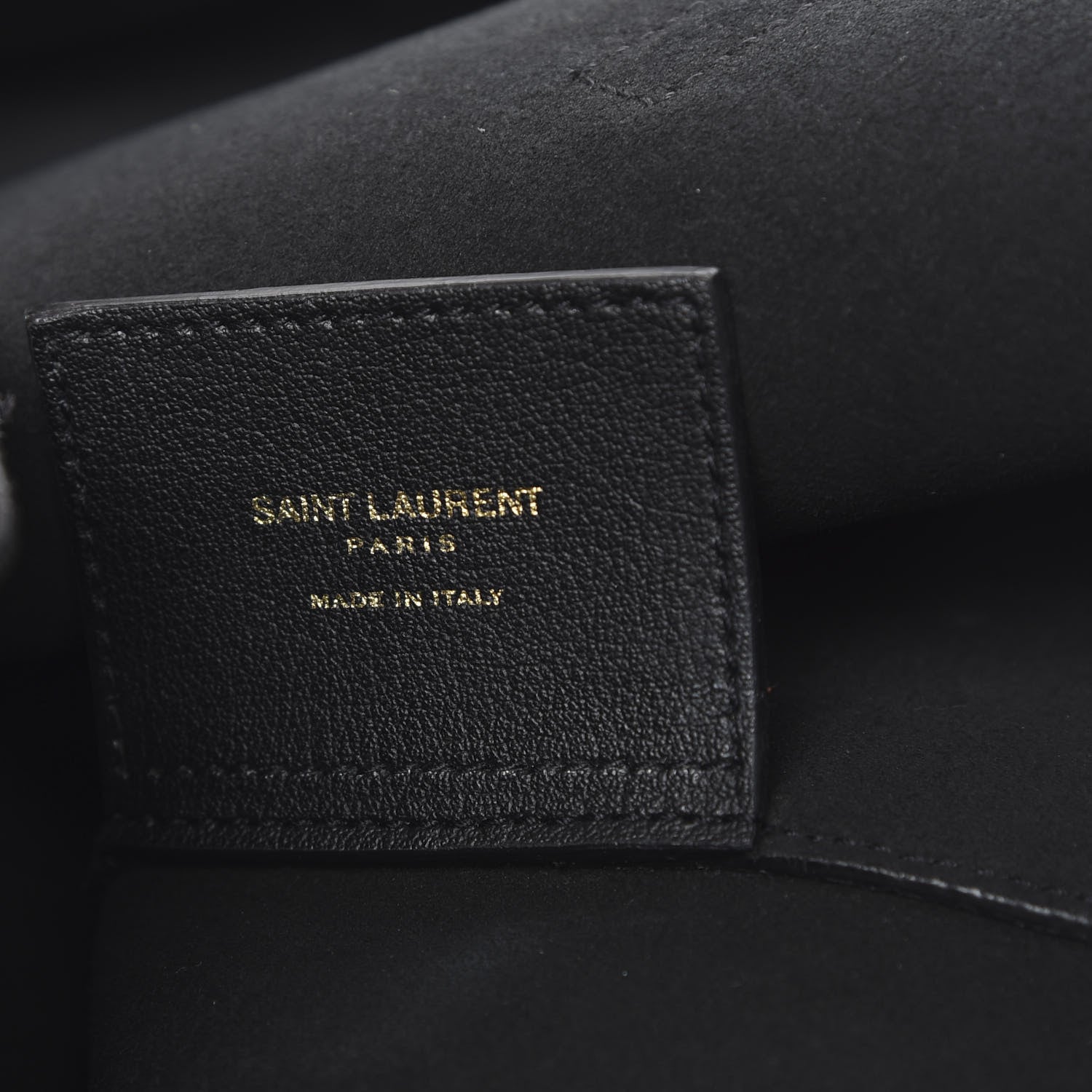 Saint Laurent Calfskin Large Shopping Tote Black 6 of 17