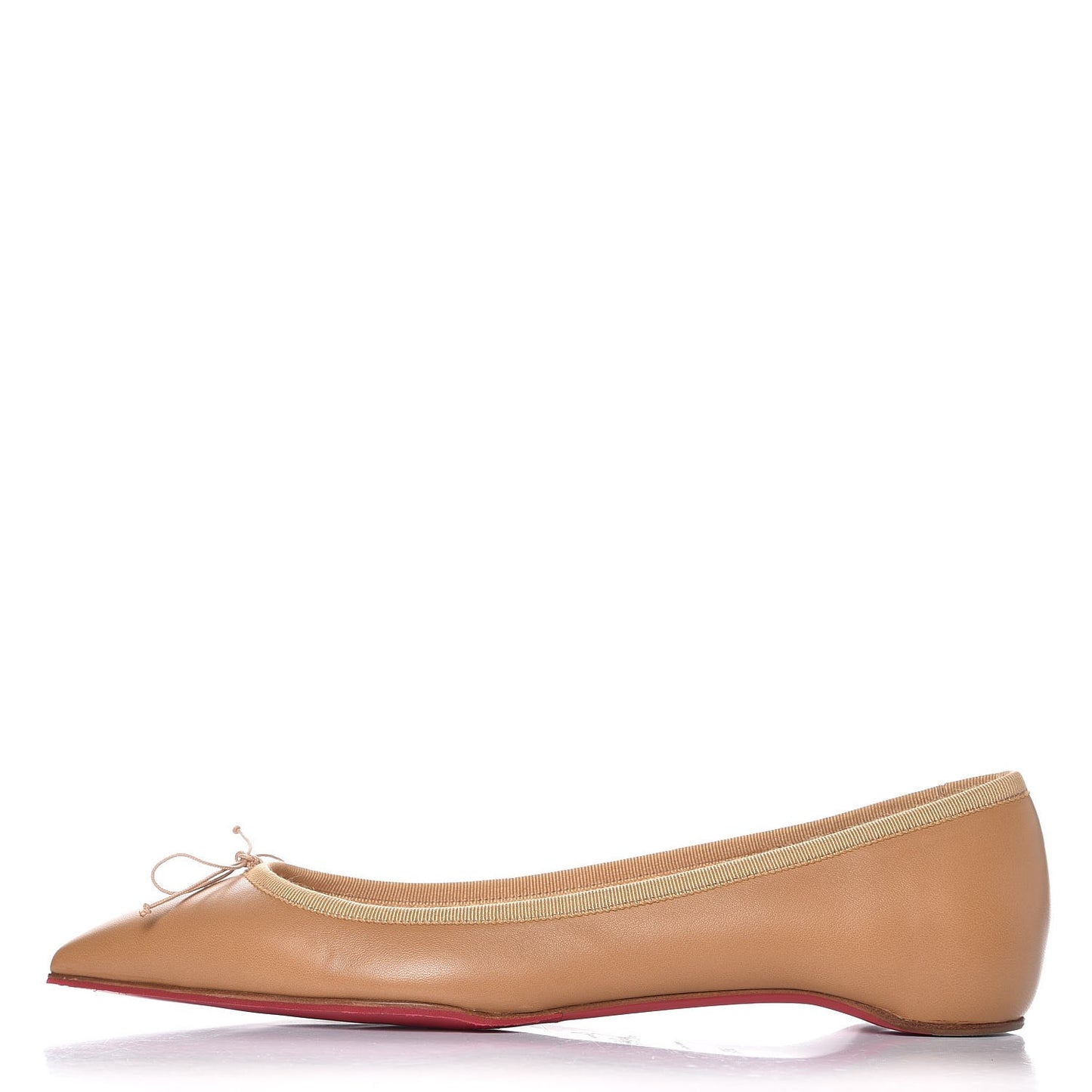 Nappa Solasofia Flats 38.5 Nude