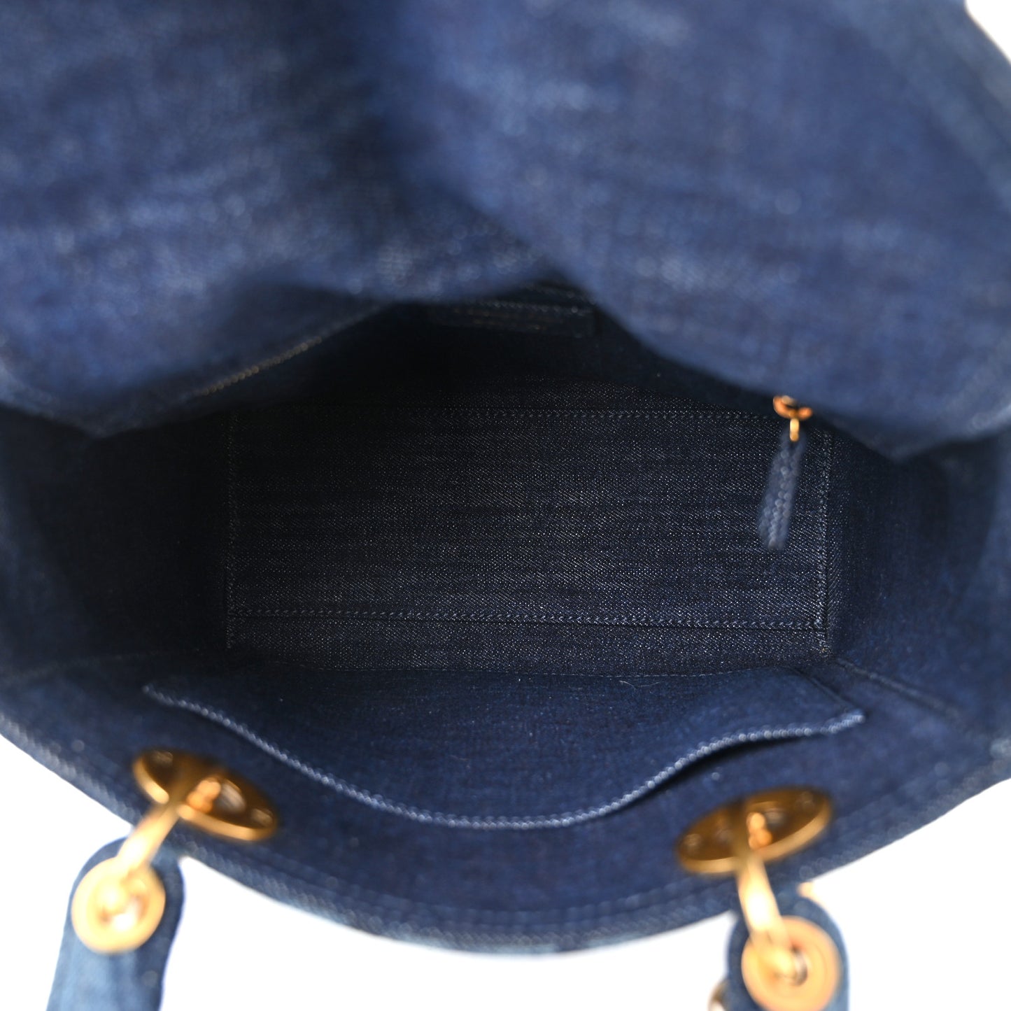 Denim Medium KaleiDiorscopic Lady Dior Blue