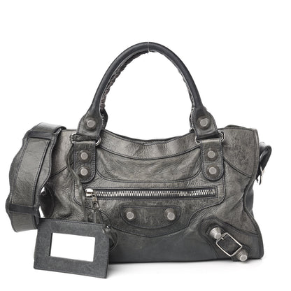 Balenciaga Agneau Giant 21 Silver Hardware City Grey 1 of 10