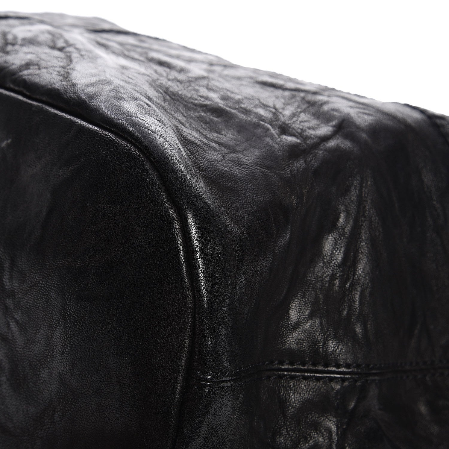 Givenchy Wrinkled Lambskin Medium Nightingale Black 15 of 16