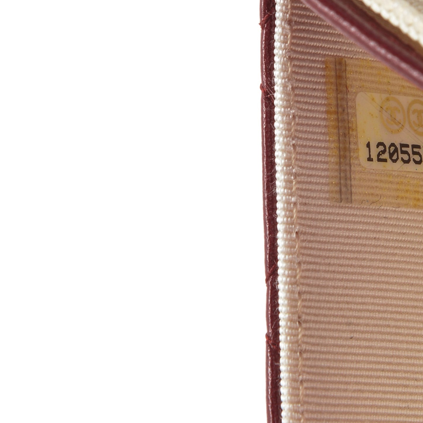 Lambskin Mademoiselle Yen Wallet Red