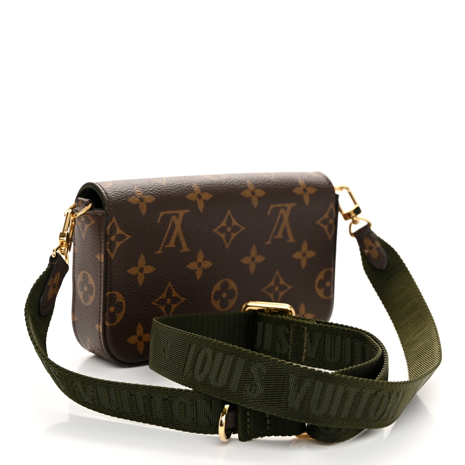 Louis Vuitton Monogram Felicie Strap & Go Kaki 3 of 10