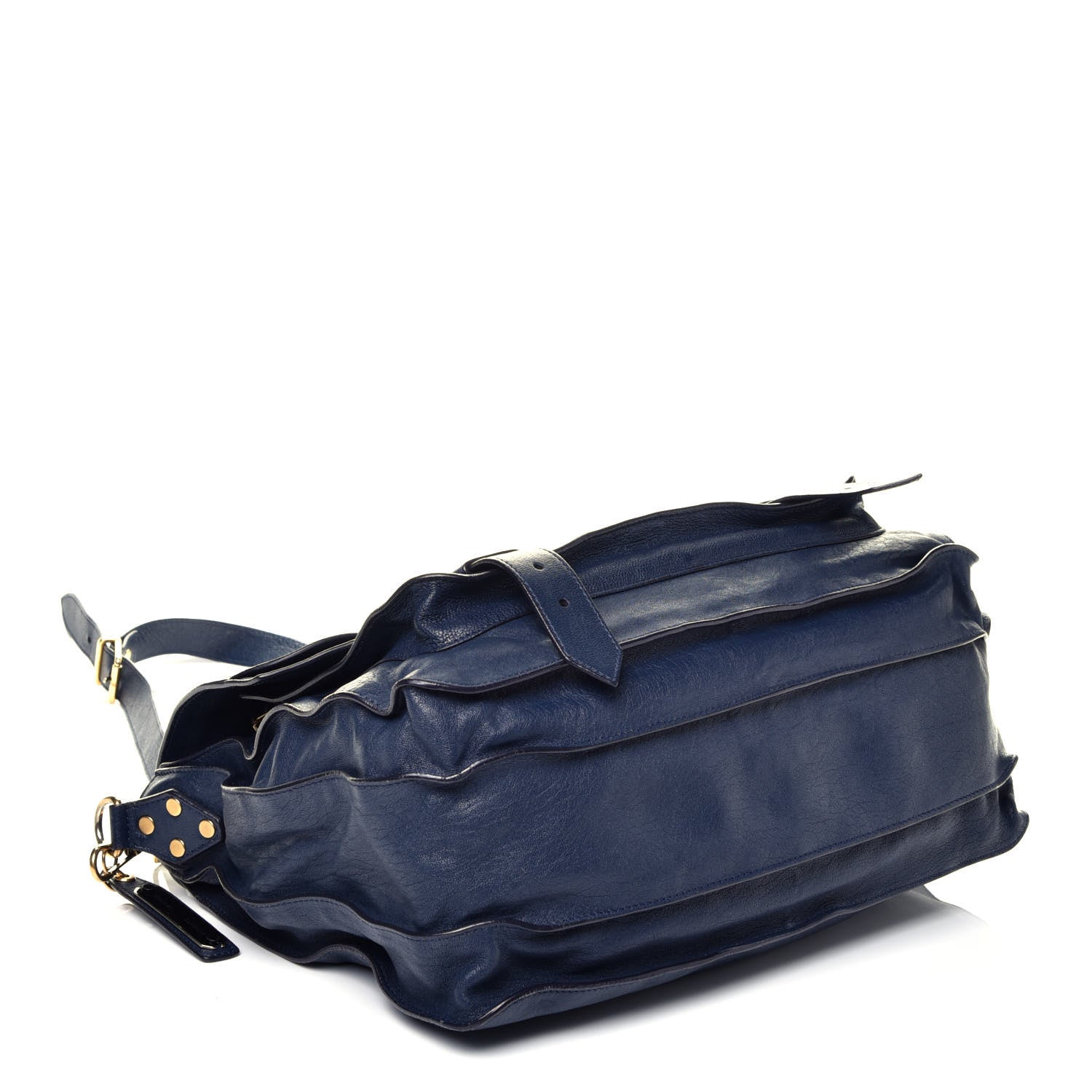 Proenza Schouler Lambskin Large PS1 Satchel Midnight 4 of 9