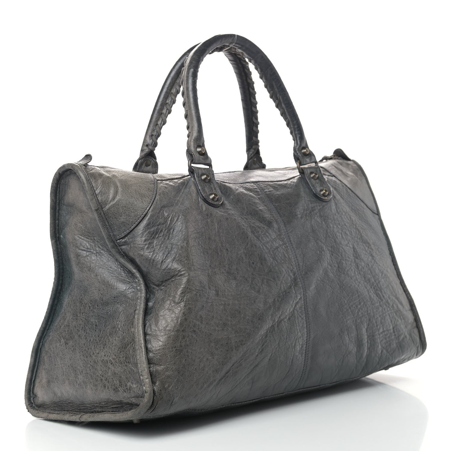 Balenciaga Agneau Classic Hardware Work Anthracite 2 of 18