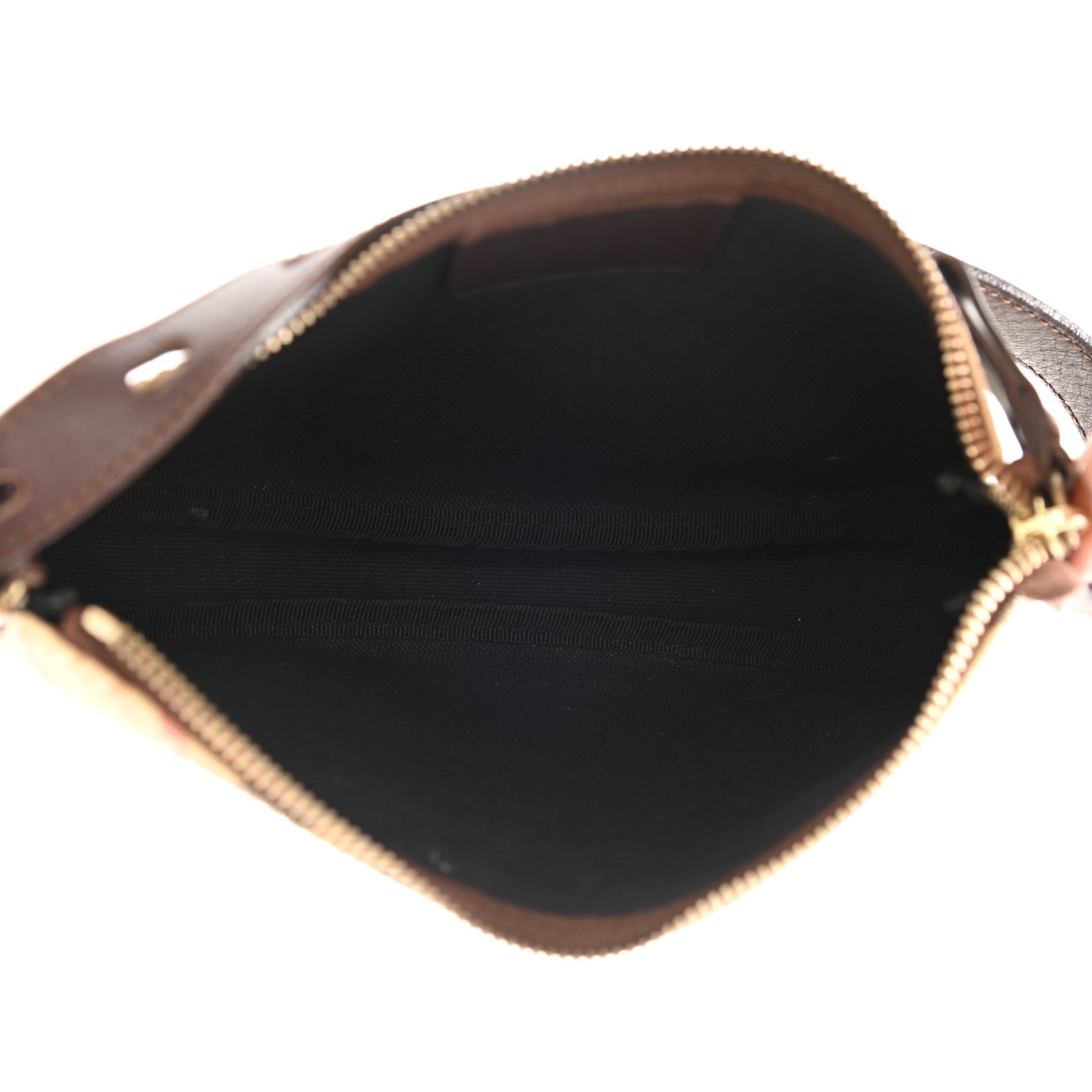 Burberry Haymarket Check Pochette Tan 5 of 11
