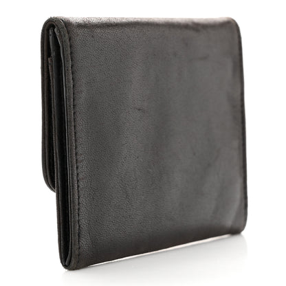 Chanel Lambskin Timeless CC Flap Wallet Black 3 of 16