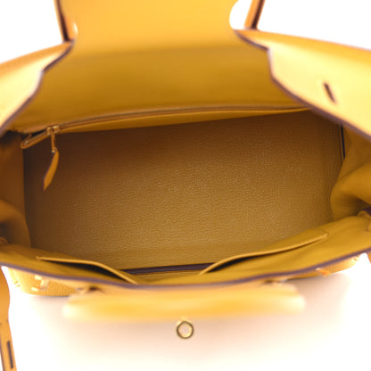 Hermes Togo Birkin 30 Jaune Ambre 5 of 12