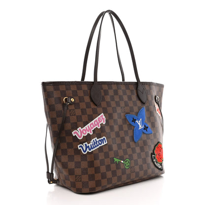 Louis Vuitton Damier Ebene Travel Stickers Neo Neverfull MM 4 of 15