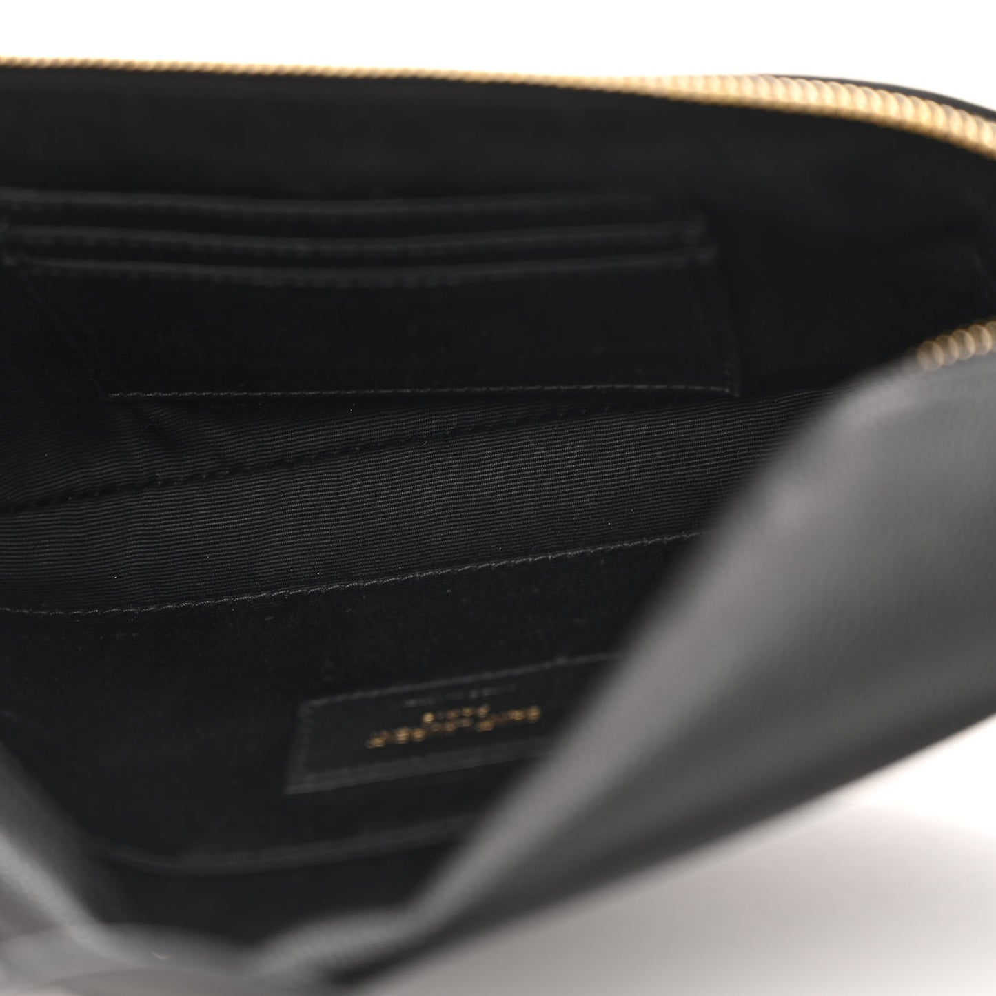 Grain De Poudre Monogram Belt Bag Black