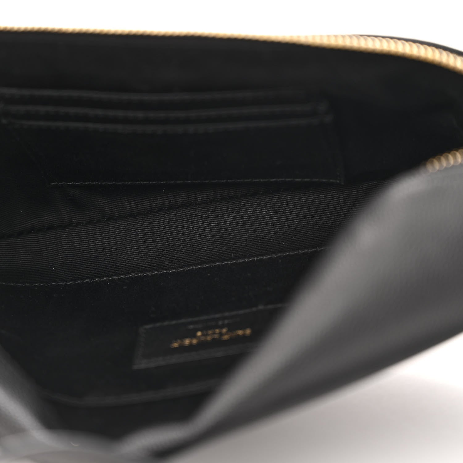 Saint Laurent Grain De Poudre Monogram Belt Bag Black 5 of 13