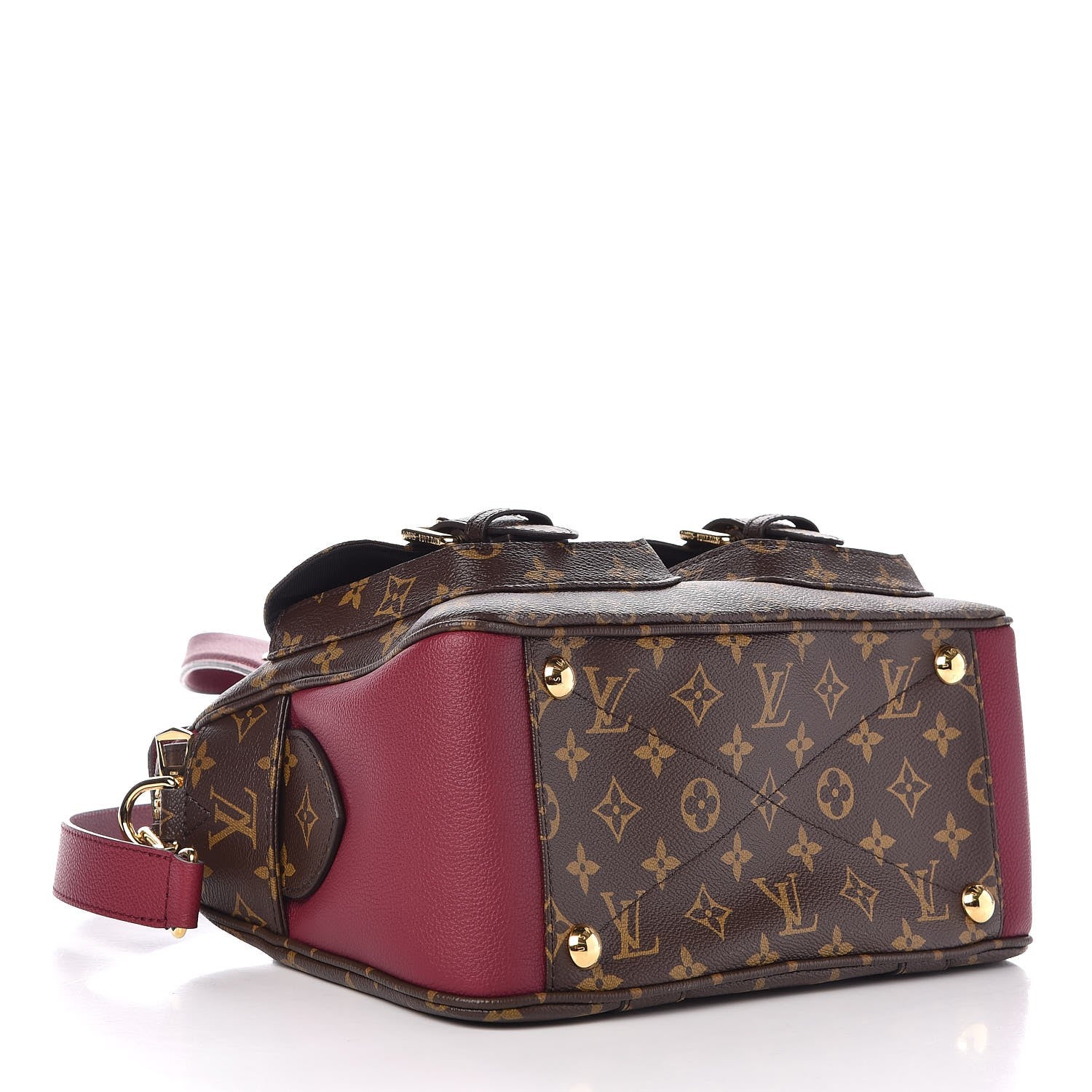 Fendi Goatskin Zucca Large Peekaboo Iconic Satchel Latte Tobacco Moro 19 of 24