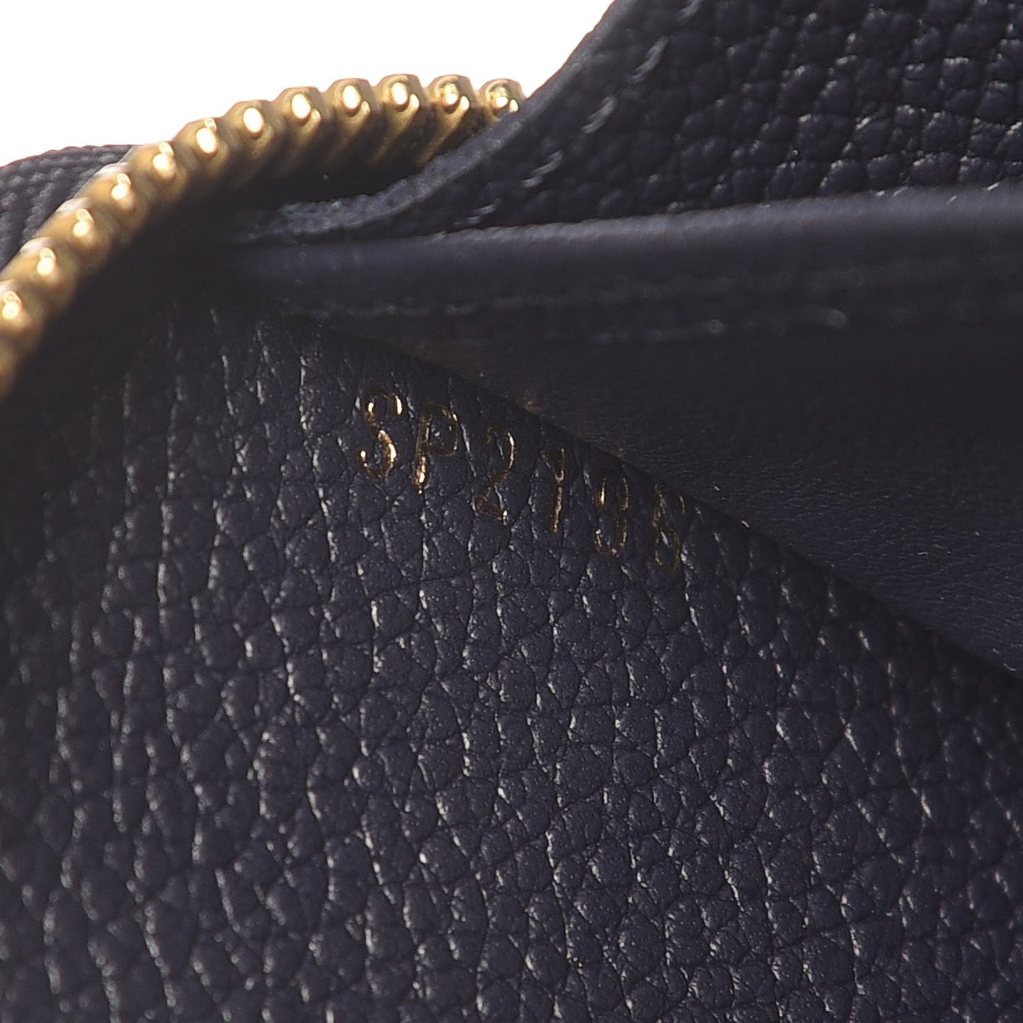 Empreinte Zippy Wallet Marine Rouge
