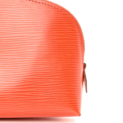 Louis Vuitton Epi Cosmetic Pouch Piment 7 of 11