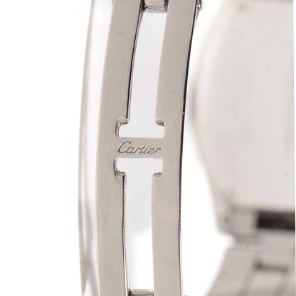 Cartier Stainless Steel Purple Mother of Pearl 31mm Roadster Quartz Watch 9 of 9