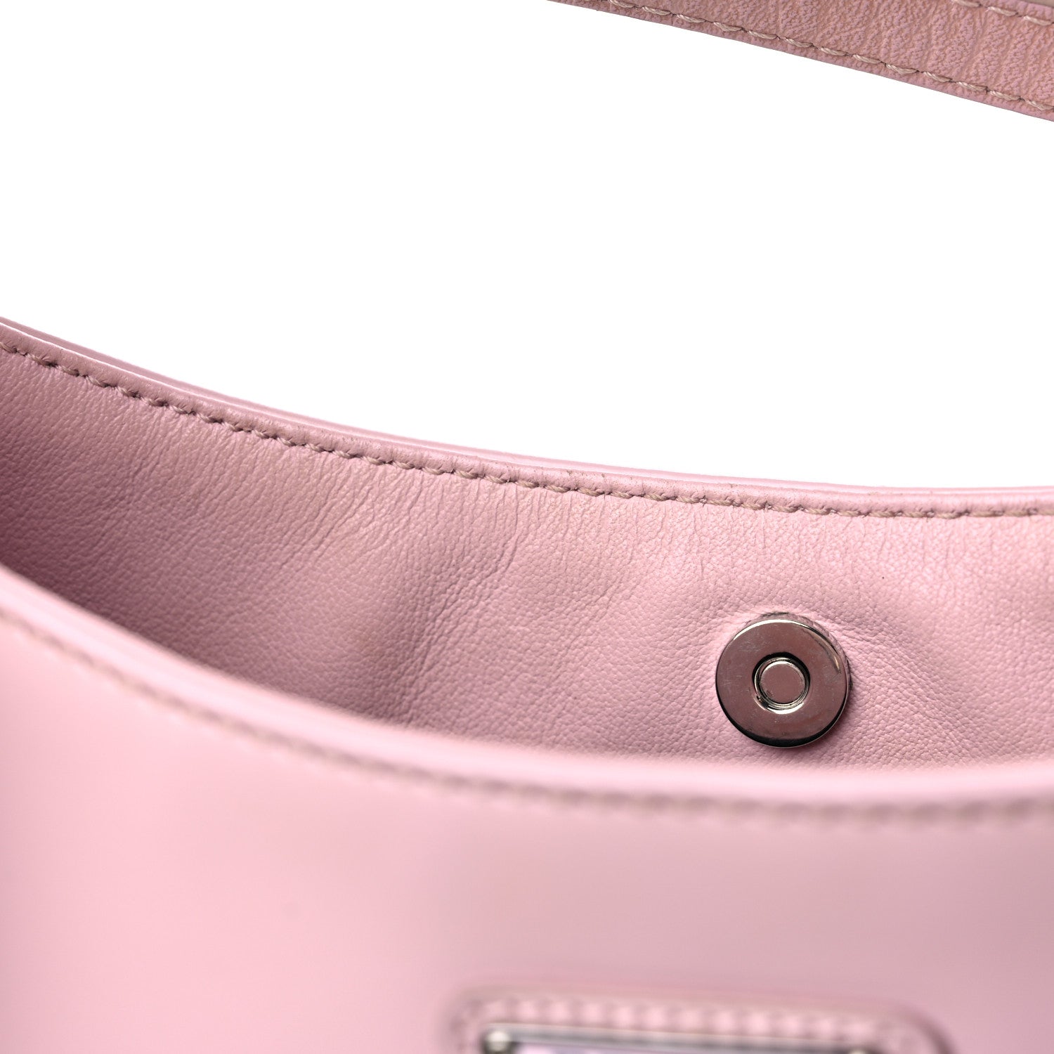 Prada Spazzolato Cleo Shoulder Bag Alabastro 12 of 15