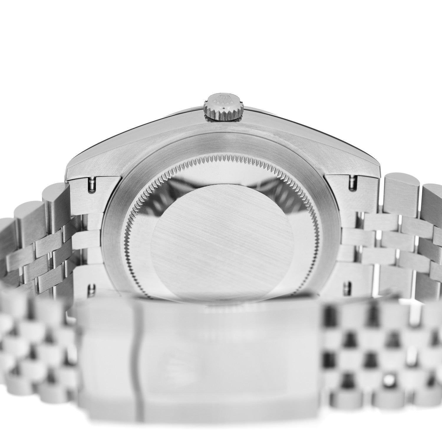 Rolex Stainless Steel 18K White Gold 41mm Oyster Perpetual Datejust Watch Mint Green 126334 4 of 5