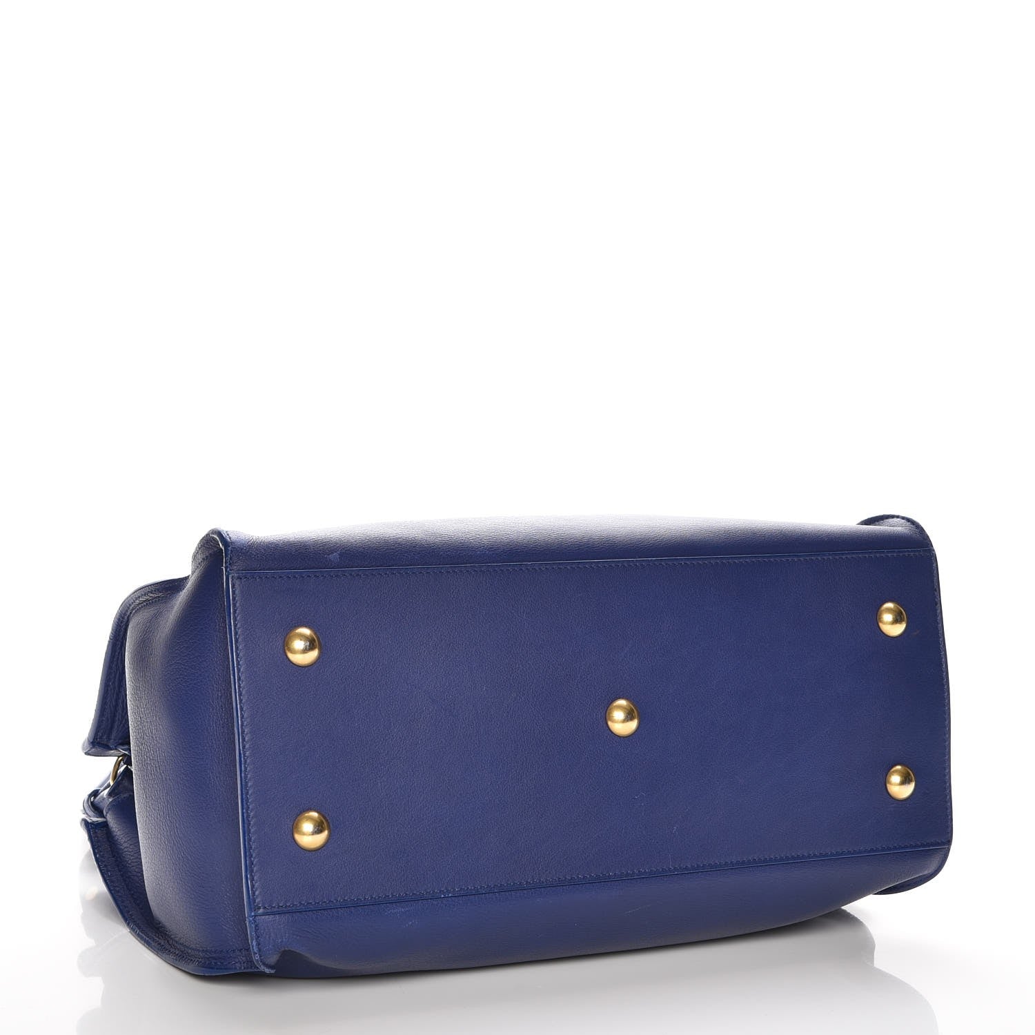 Saint Laurent Calfskin Small Classic Y Cabas Navy 5 of 12