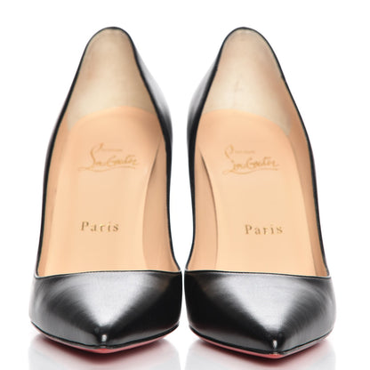 Christian Louboutin Kid Apostrophy 100 Pumps 37 Black 2 of 8
