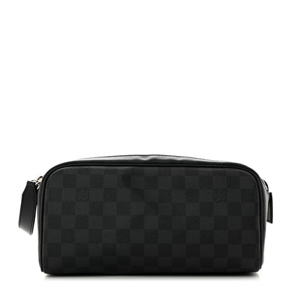 Louis Vuitton Damier Graphite Dopp Kit Toilet Pouch 1 of 6