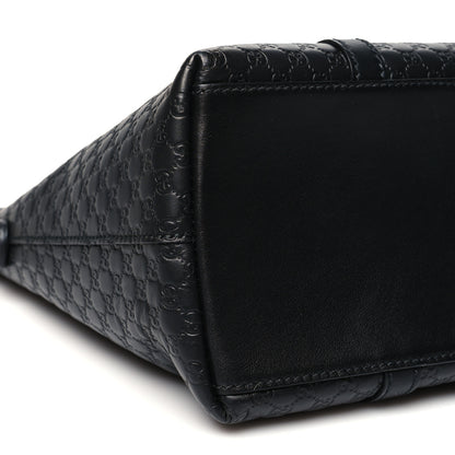 Gucci Soft Microguccissima Small Zippered Satchel Black 11 of 12