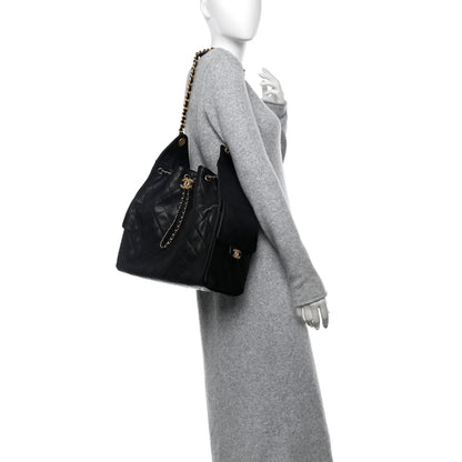 Chanel Caviar Quilted Medium Chanel 25 Handbag Black 2 of 12