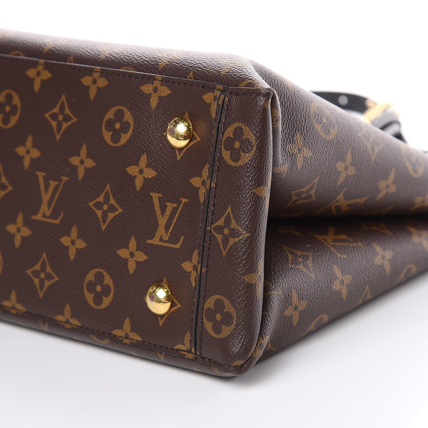 Monogram Flower Tote Black