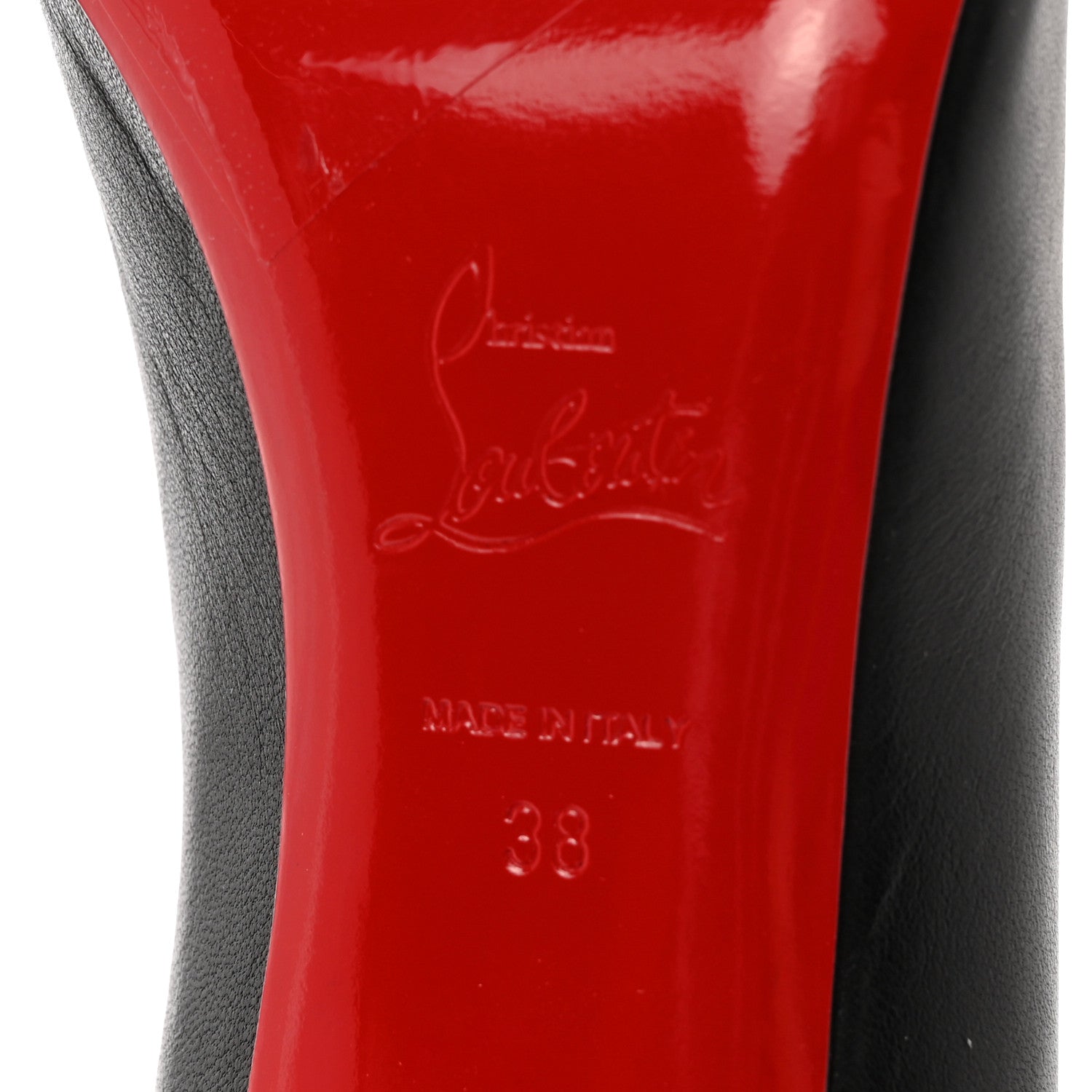 Christian Louboutin Nappa Kate 70 Pumps 38 Black 6 of 11