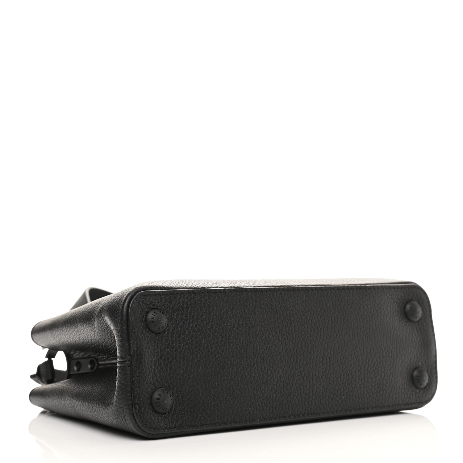 Louis Vuitton Taurillon Capucines BB Matte Black 4 of 10