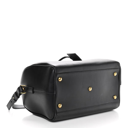 Saint Laurent Calfskin Classic Duffle 6 Black 3 of 8